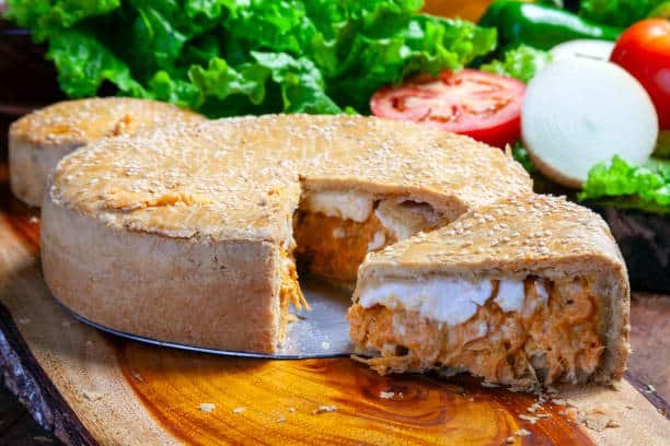 Torta Salgado de Frango de Liquidificador